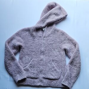 Barefoot Dreams Women's Teddy Jacket in Soft Lavender